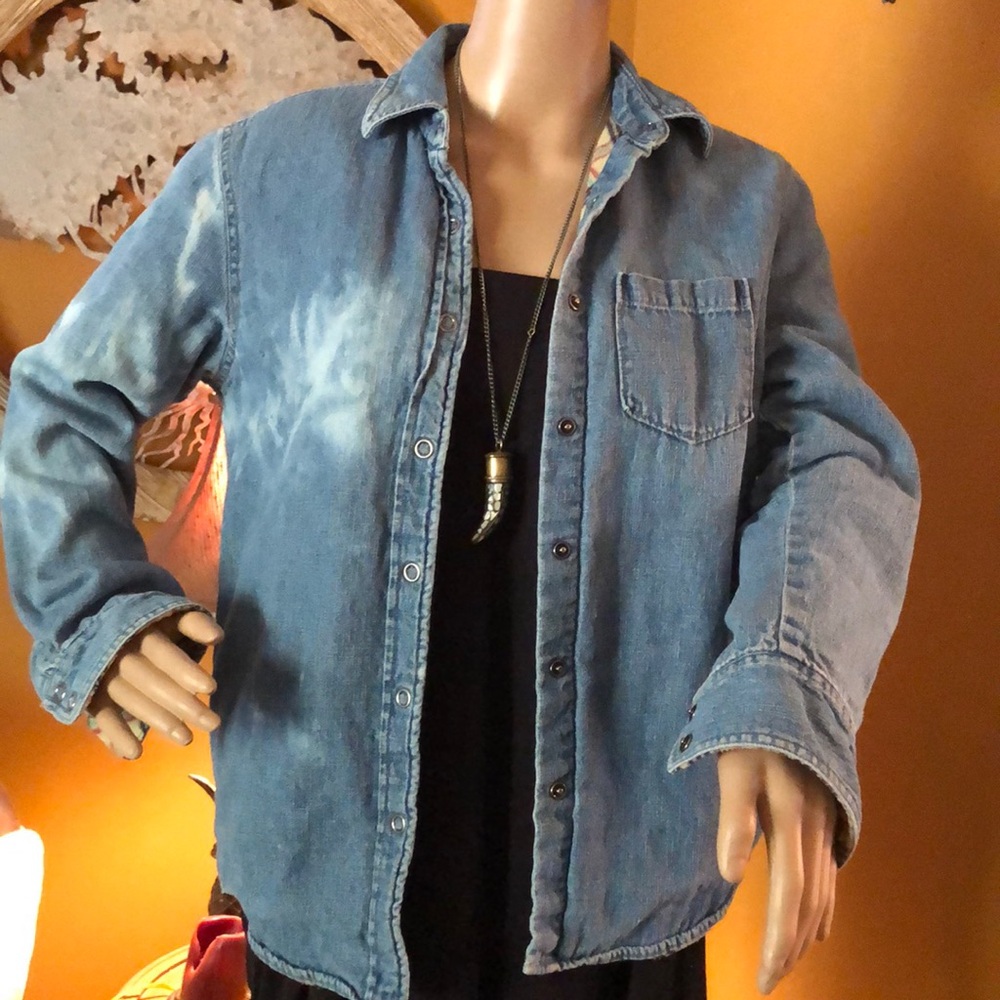 Flannel Lined Denim Shirt